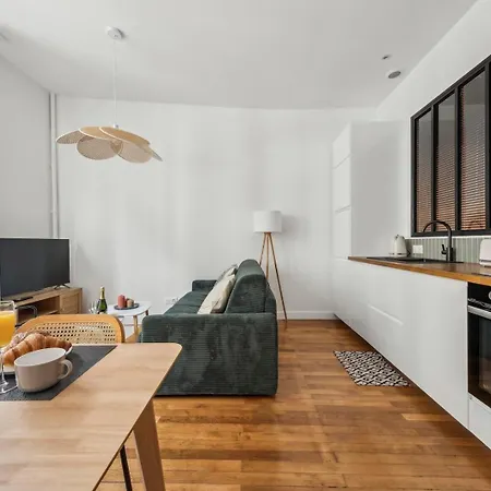 Bnbnook - Charming Flat Near Pompidou & Notre-dame * Paříž