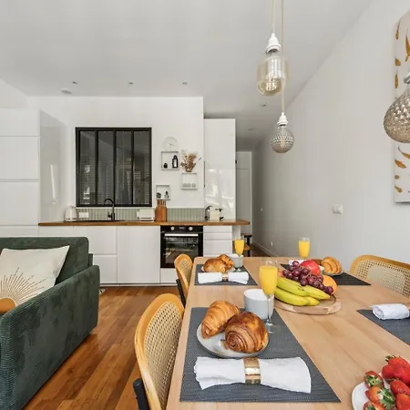 Apartment Bnbnook - Charming Flat Near Pompidou & Notre-dame *